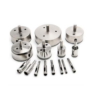 China Silver Zinc Diamond Hole Saws Drill Bits 35mm wholesale