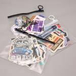 PVC Zipper Storage Bag Clear Waterproof for Cosmetic Jewelry Hair Accessories