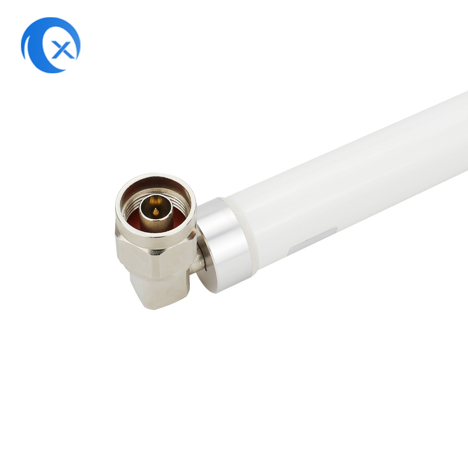 6dBi 4G LTE Fiberglass Base Station Antenna With Right Angle N Male Connector