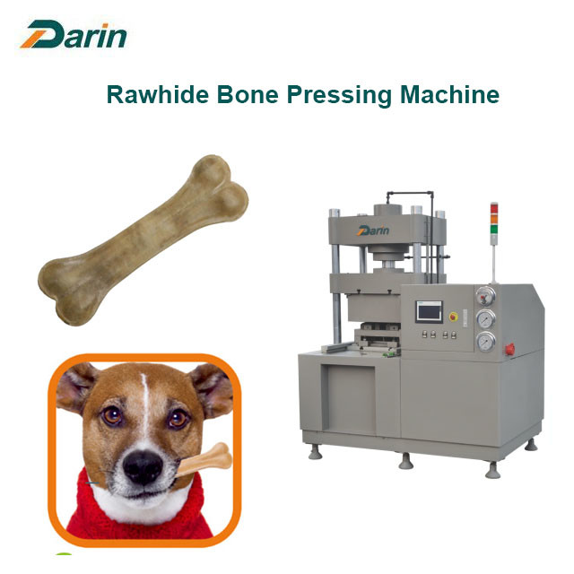 380V , 50 / 60Hz Pressed Rawhide Bones dog snacks making machine