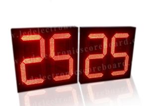 China 5V Red Color LED Countdown Timer For Basketball Game Customized Design wholesale