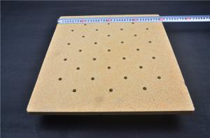 China Furnace Use Porous Ceramic Plate , Refractory Lightweight Kiln Shelves SGS wholesale