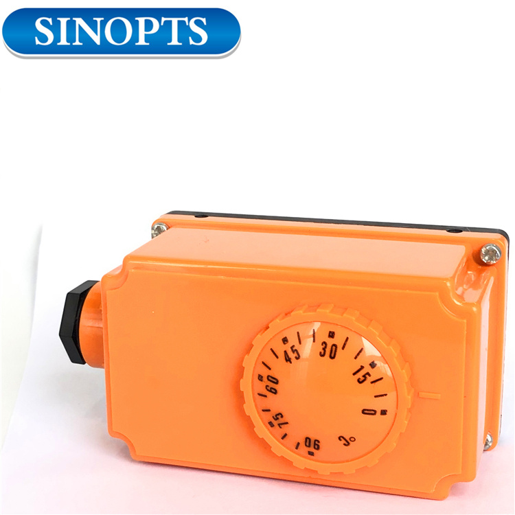 0 - 90 Degree Immersion Thermostat Valve for Boiler Water Pump