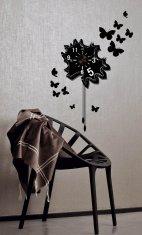 China Butterfly Vinyl Designer Wall Sticker Clocks 10A016 wholesale