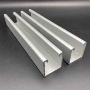 China Aluminum Solar Mounting Channel System Aluminum C Profile wholesale