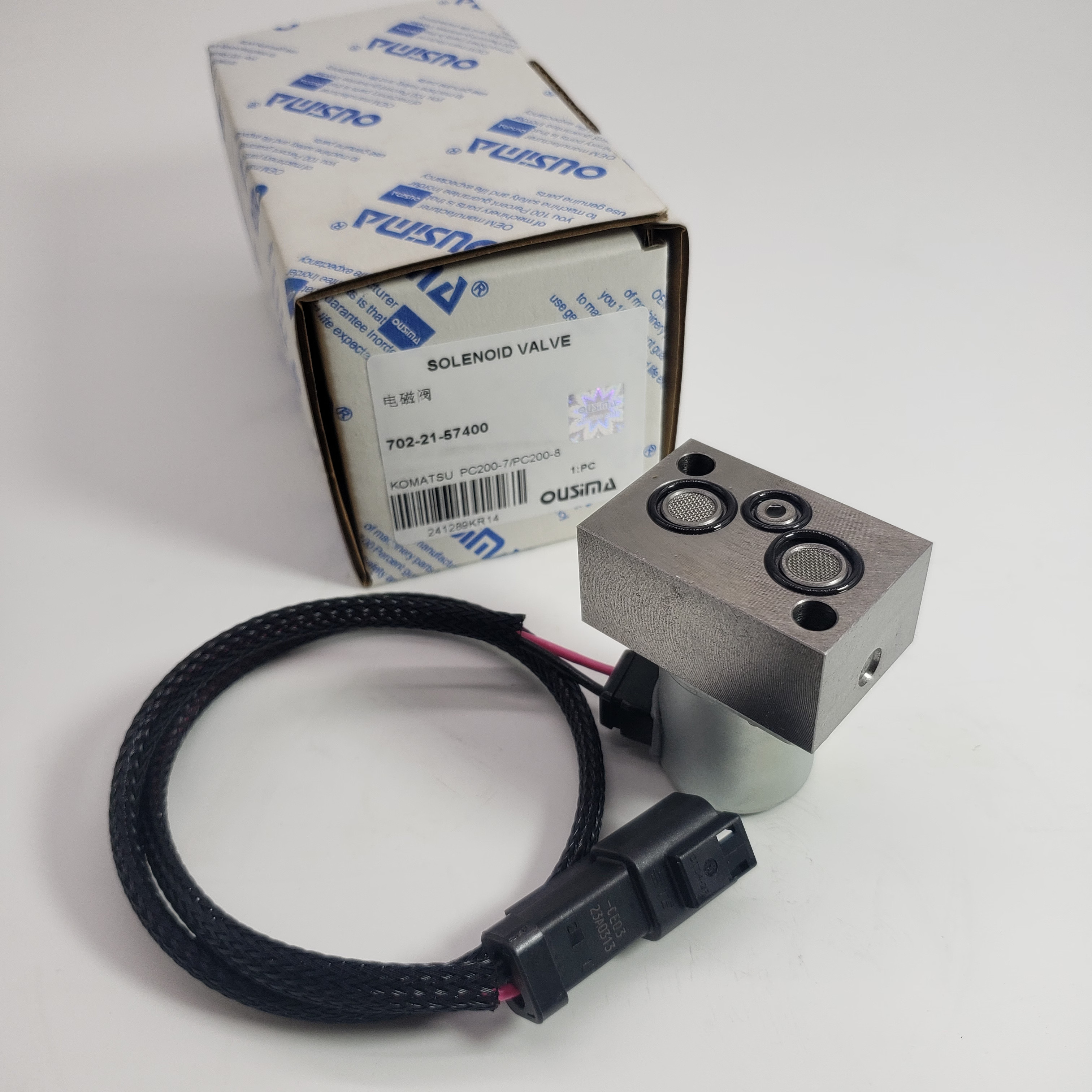 Solenoid Valve 702-21-57400 For KOMATSU PC200-8 PC 220-8 PC270-8