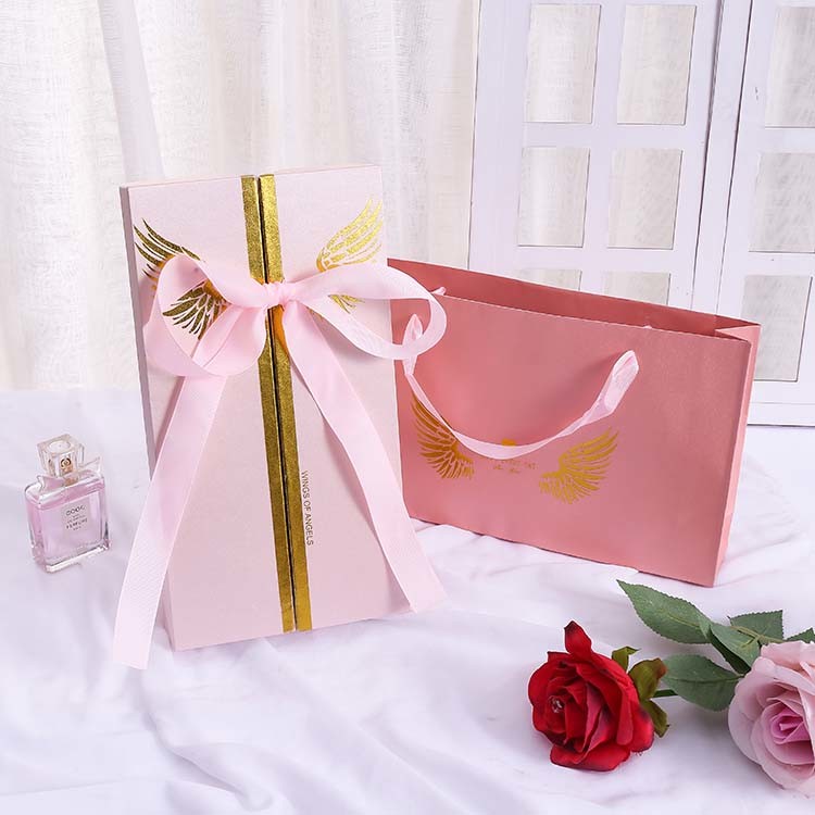 Empty Magnetic Gift Custom Paper Packaging Box With Double Door Presentation