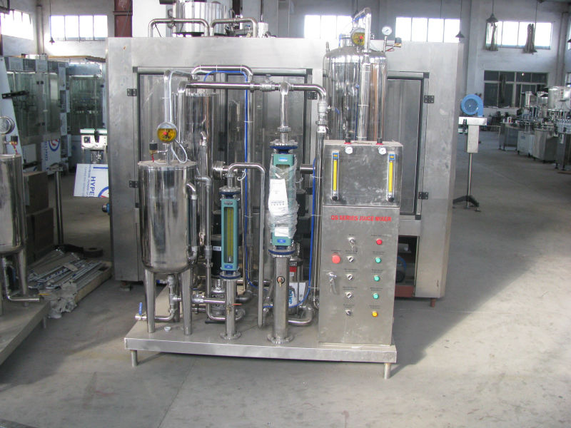 Fully Automatic 3000L/H Carbonated Drinks Mixing Machine for Volume Production