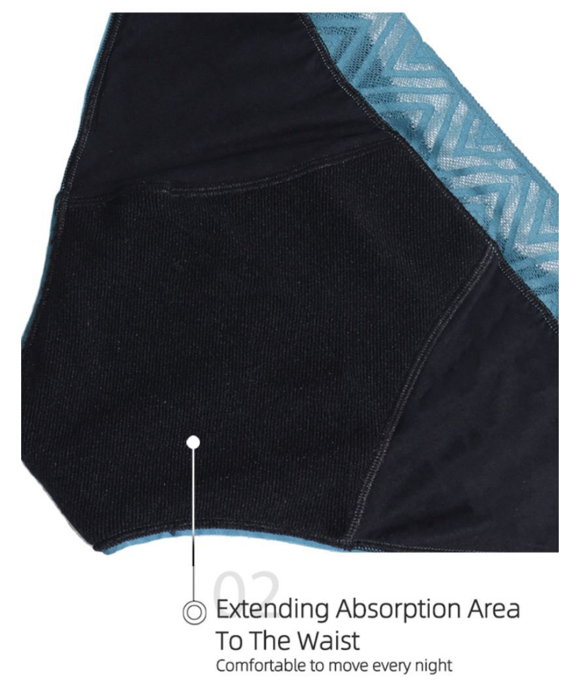 Washable Period Panties For Heavy Flow Plus Size 4xl 4 Layer Leak Proof Menstrual Underwear
