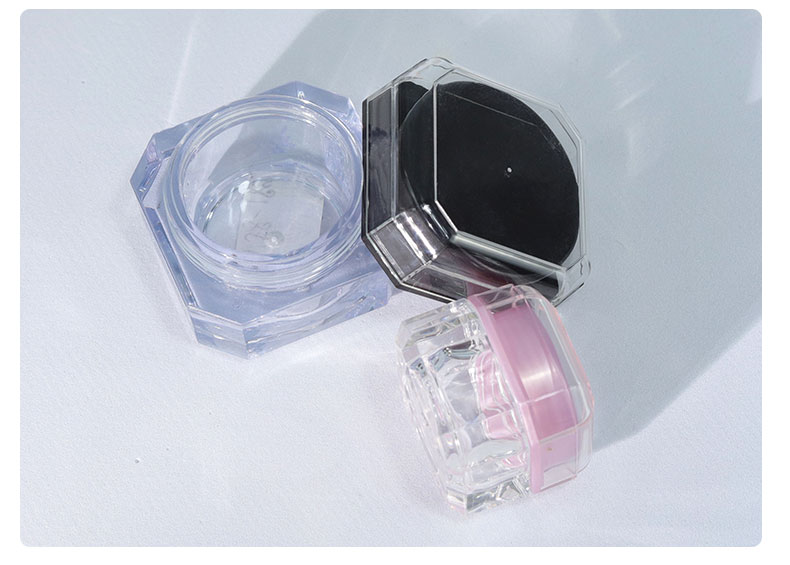 Customized Polypropylene Plastic Jars 8g 18g Face Cream Cosmetic Jar
