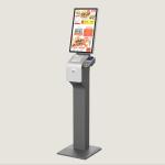 Counter Top Self Checkout Kiosk Self Ordering Kiosk For Restaurants Customized