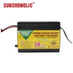 Input 250V Intelligent Lead Acid Battery Charger 12V 20A Corrosion Proof