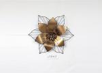 Gold Accents Metal Wall Art Decor