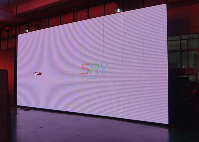 1R1G1B IP65 P16 LED Screen Cabinet 8000cd / sqm With Steel Cabinet Material