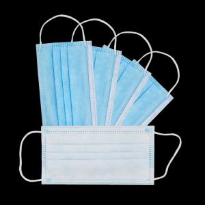 China Stock Anti Dust Virus Surgical 3ply Disposal Medical Face Mask PB001 ZOGEAR 3-ply disposable Medical face mask wholesale
