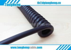 China Easy Operation Polyurethane Sheathed Coil Spiral Cable wholesale
