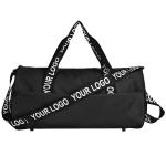 Custom Large Fitness Travel Duffle Bag Waterproof Polyester Mens Sports Gym