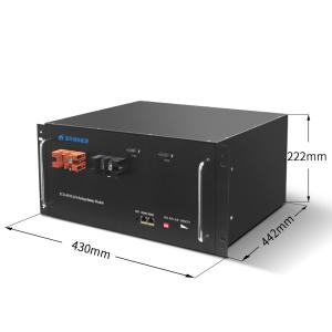 China Solar Inverter Lithium Lifepo4 Battery , 48v 100ah Bms Battery Pack wholesale