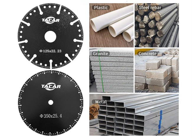 Black Diamond Cutting Blades Vacuum Brazed 8mm Masonry Disc