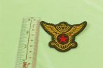 Nondeformed 3D Embroidery Patches , Personalised Embroidered Badges