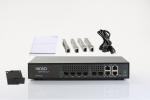 HiOSO HA7304 4 PON OLT AC100-240V Metal Case Pizza Box EPON OLT Compatible With