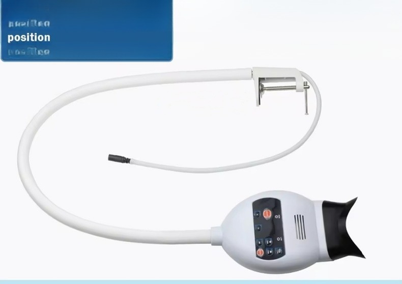 Dental Chair Mounted Teeth Whitening Light 8 LED light Teeth Whitening Machine For Dental Clinic