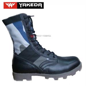 China Military Sport Tactical Combat Boots Anti - Static Genuine Leather wholesale