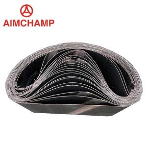 China 60Grit General Metal Sanding Belt metal Abrasive Disc Black wholesale