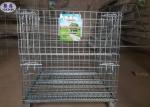 Industrial Welded Steel Wire Container Storage Cages