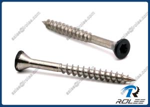China Black Painted Head Stainless Steel 304 Countersunk Head Torx Wood Deck Screw wholesale