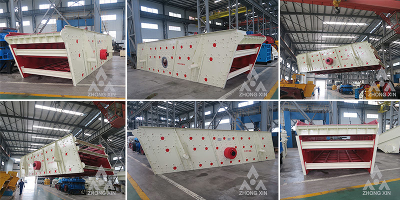 Mineral Processing Plant Good Performance Circular Sand Vibrating Screen