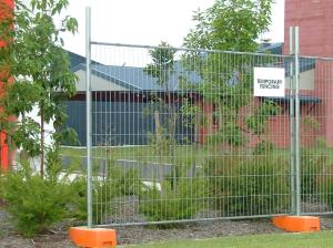 China 75*75mm Hot Dip Galvanized Temporary Security Fencing wholesale