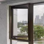 Insect Resistant Aluminum Alloy Fiberglass Retractable Screen Door OEM ODM