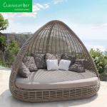 Outdoor Furniture Rattan Patio Daybed Modern Aluminum Garden Sets with