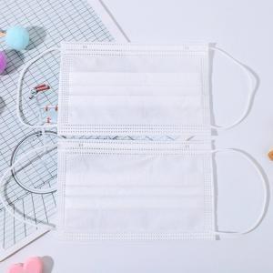 China White Medical Face Mask , 3 Ply Surgical Mask CE FDA Certification wholesale