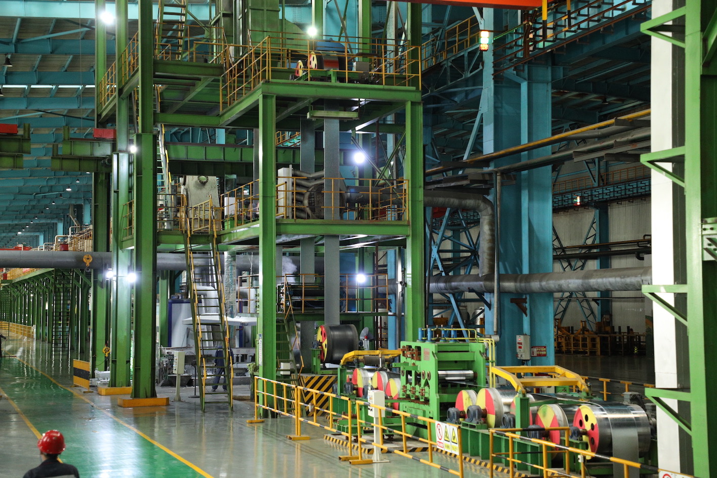 0.5-2.5mm 525mm Continuous Galvanizing Line High Speed