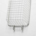 Home Wire Mesh Basket , 304 316L Stainless Steel Fruit Storage Basket