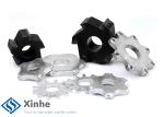 Long Working Life 6 Points Carbide Cutters Concrete Floor Planers Parts For 10″