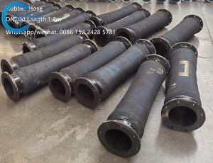 China High Pressure Rubber Delivery Hose Dredge Sand Blast Mud Suction Discharge 100mm 600mm wholesale
