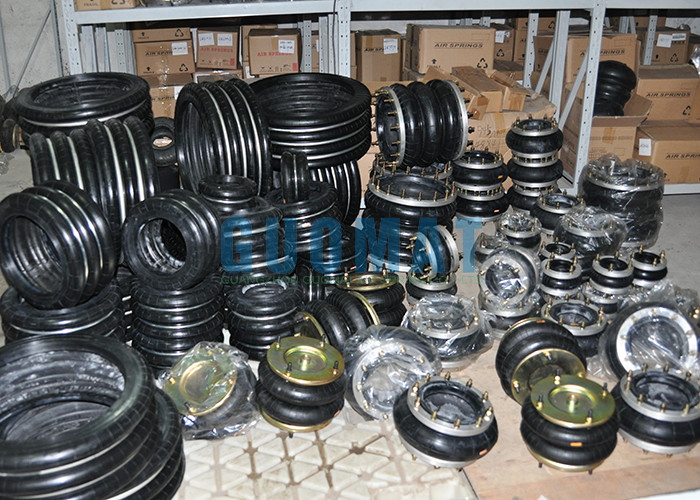 S-240-4 Steel Ring Rubber Air Spring Four Convolution For Crankless Press