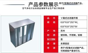 China ISO H13 Efficiency Aluminum Wall HEPA Pleated Filter wholesale