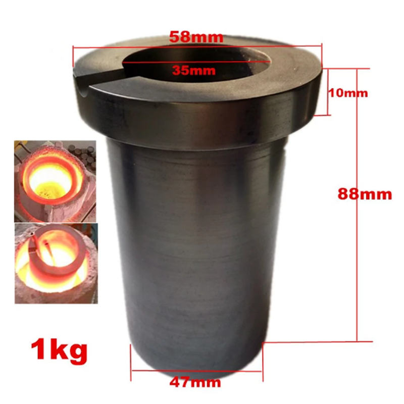 Chemical Composition High Pure Graphite Materials for High Temperature Melting Process