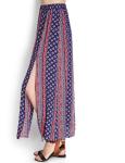 Newest Design Women Floral Print Trousers