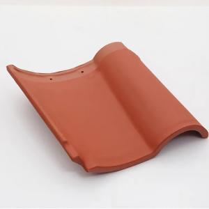 China Ceramic Glossy Spanish Colorful Clay Roof Tile Modern Design wholesale