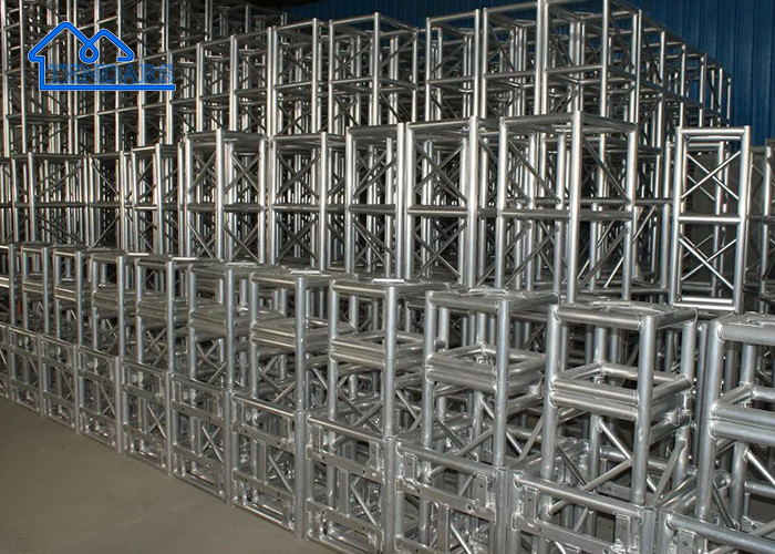 6082 T6 Aluminum Stage Truss For Events Technology Trade Fair Construction Show Room Shop Fitting