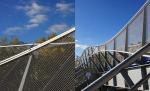 Inox Architectural Flexible Cable Mesh Stainless Steel Wire Rope Balustrade