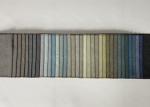 100%Polyester water resistant linen look plain upholstery sofa fabric dyed cheap