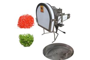 China 0.375KW Green Onion Chili Pepper Scallion Celery Cutting Machine wholesale