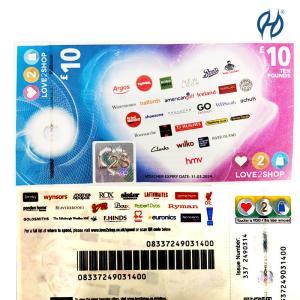 China Rainbow Paper Anti Counterfeiting Label Currency Value Custom Security Label wholesale