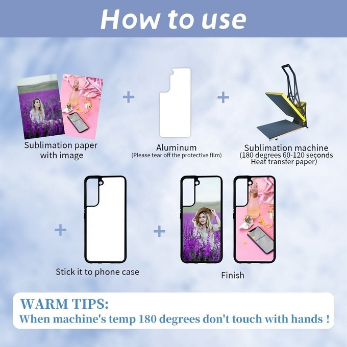 Sublimation TPU Rubber Phone Case Blanks For Huawei P50 Pro For Photos Printing Waterproof